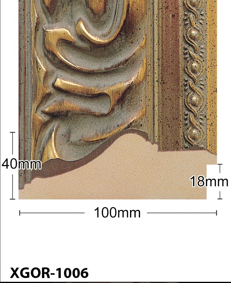 Thick Ornate Gold Chunky Photo Frame Handmade Timber Picture Frame - All Sizes