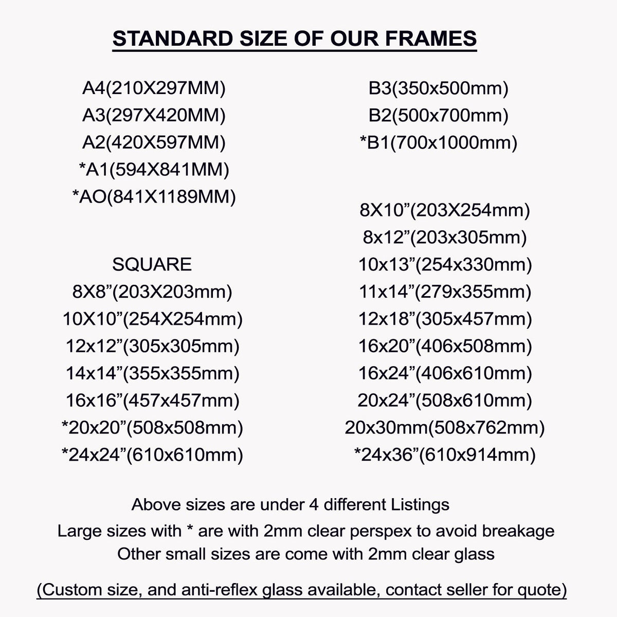 X-Large Thick Wooden Ornate Gold Frame Classic Handmade Chunky Photo Frames Wall