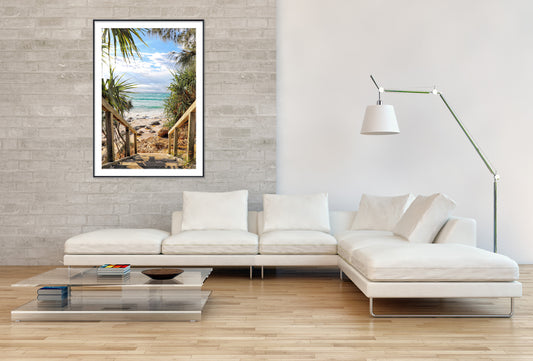 Down to the Beach - Gallery Frames