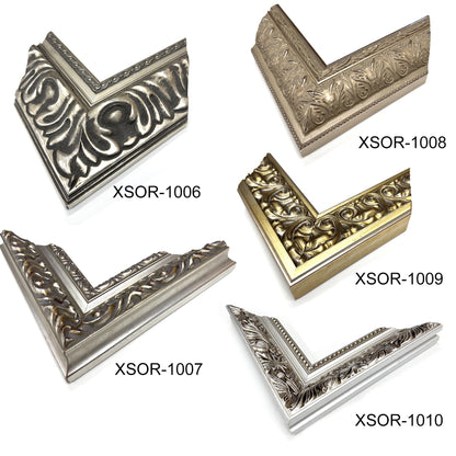 Thick Ornate Silver Chunky Photo Frame Handmade Timber Picture Frame - All Sizes