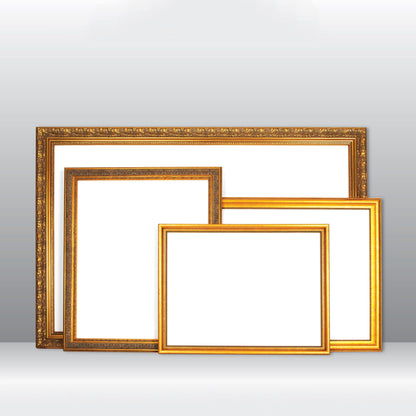 Wooden Ornate Gold Classic Gold Photo Picture Frame for Wall Art Work A0, A1, A2, A3, A4 size