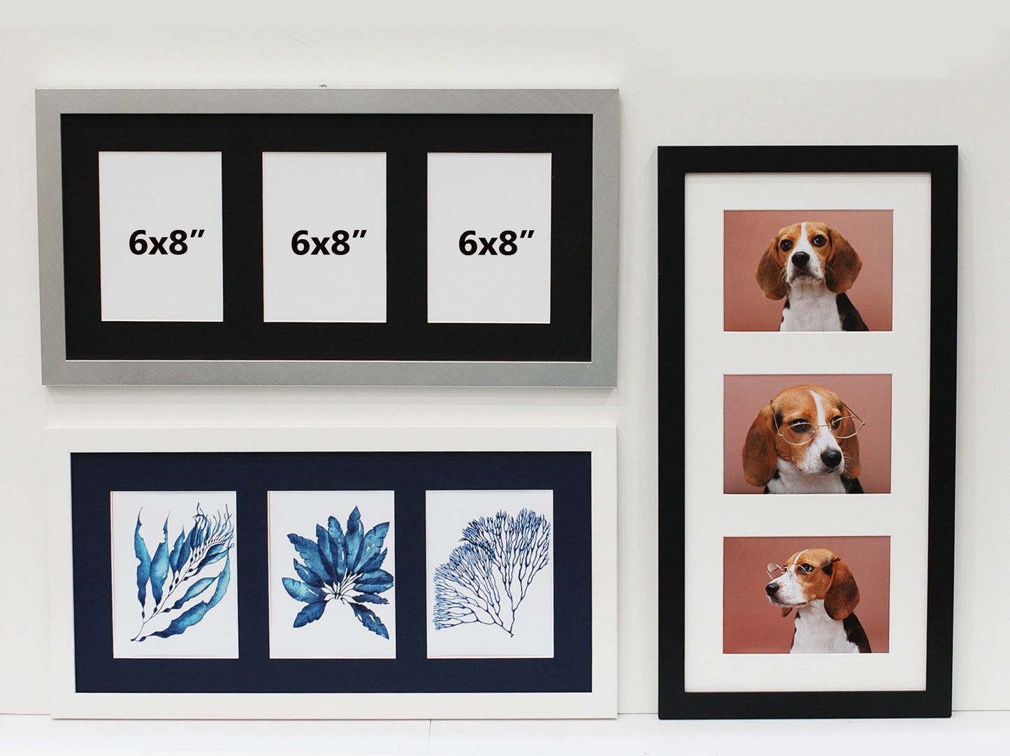 3-in-1 Photo Frame - 6x8" Windows