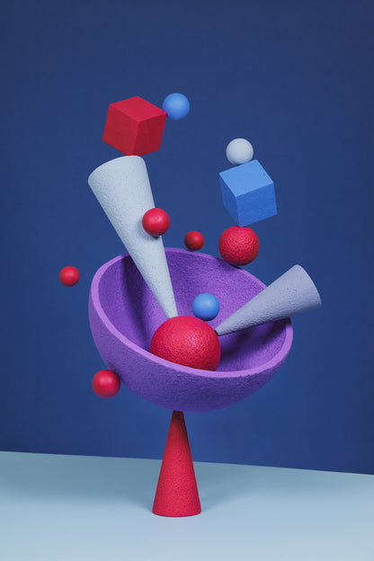 Abstract Multi Colours and Shapes Objects II - Gallery Frames