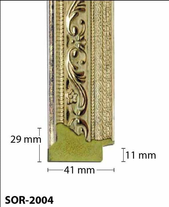 Ornate Silver Classic Photo Frame Handmade Timber Picture Frame - All Sizes
