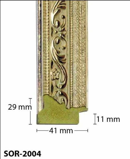 Ornate Silver Classic Photo Frame Handmade Timber Picture Frame - All Sizes