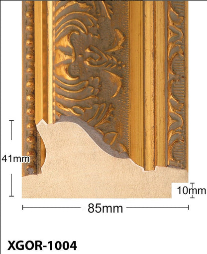 Thick Ornate Gold Chunky Photo Frame Handmade Timber Picture Frame - All Sizes