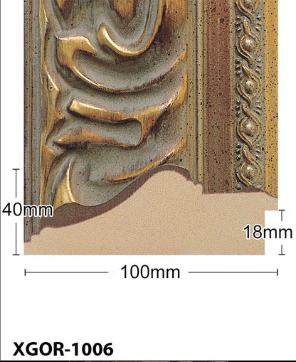 Thick Ornate Gold Chunky Photo Frame Handmade Timber Picture Frame - All Sizes