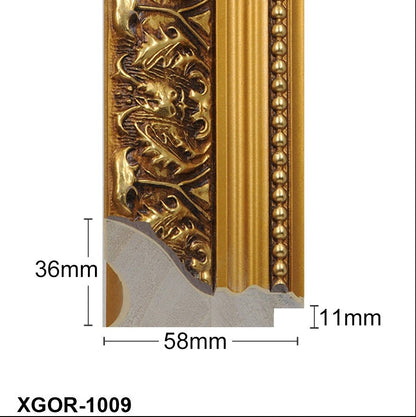 Thick Ornate Gold Chunky Photo Frame Handmade Timber Picture Frame - All Sizes