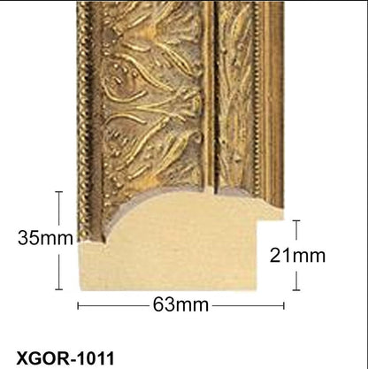 Thick Ornate Gold Chunky Photo Frame Handmade Timber Picture Frame - All Sizes