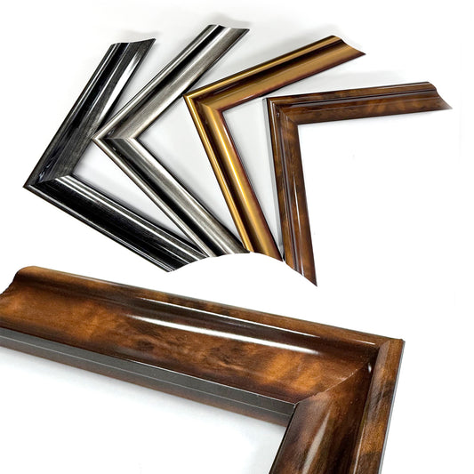 Piano Glossy Timber Picture Frames Vintage Wooden Frame A4, A3, A2, A1, A0, 8x10, 10x13, 16x24 and more