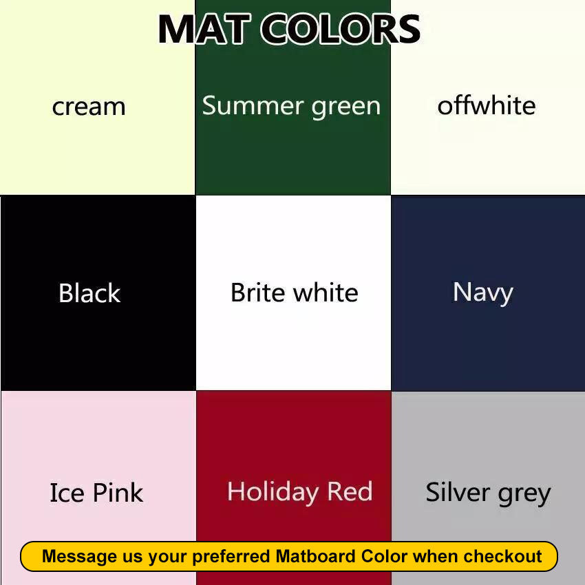 Shadow Box Deep Frames 3D Display Wooden Deep Frame with Mat DIY Craft Memory