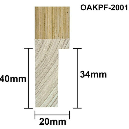 Oak Photo Frame Handmade Timber Picture Frame - All Sizes