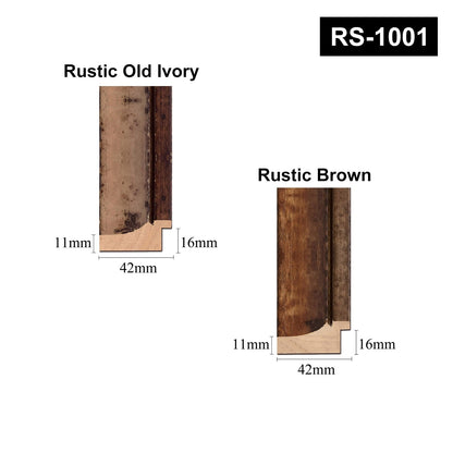 Square Timber Wood Rustic Burl Photo Picture Frame 8x8" 10x10" 12x12" 14x14" size AU Made