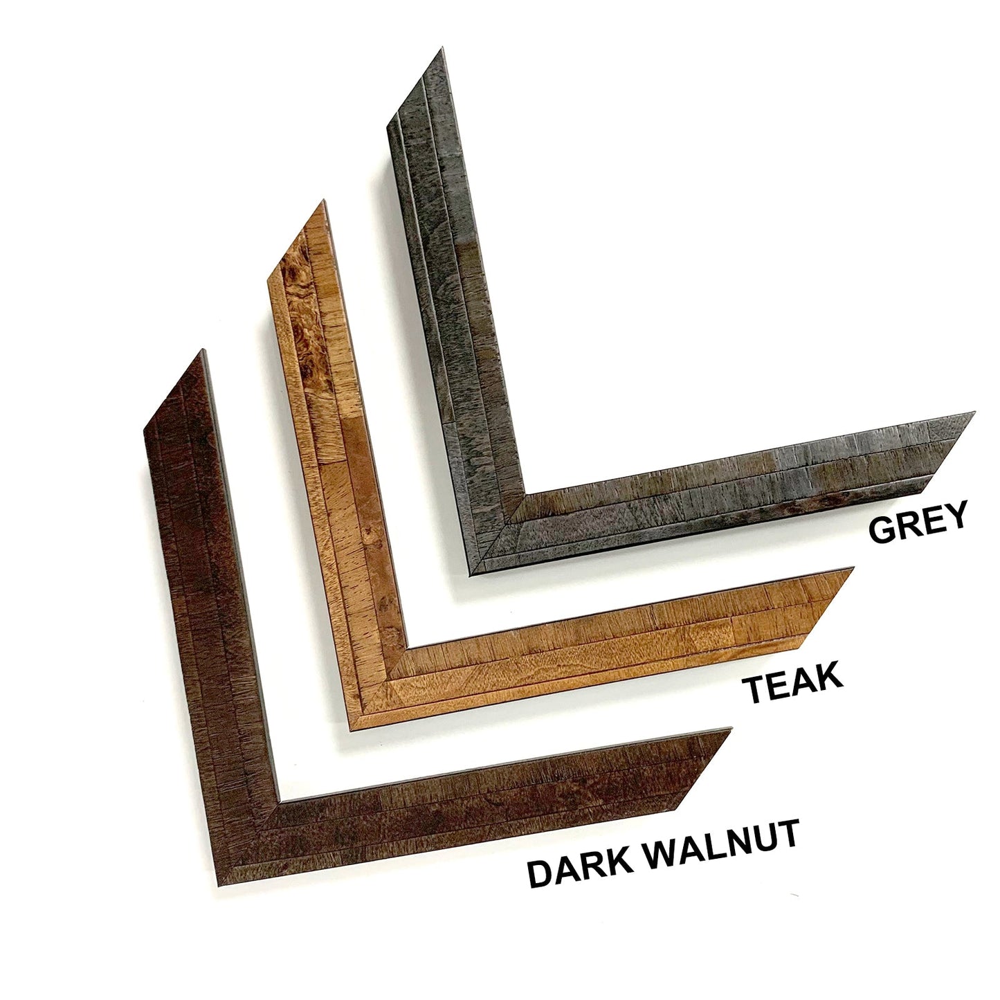 Square Timber Wood Flat Modern Veneer Photo Picture Frame 8x8" 10x10" 12x12" 14x14" size AU Made