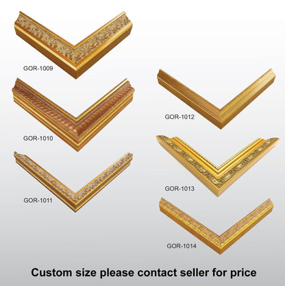 Wooden Square, Ornate Gold, Classic gold photo frame from 20x20", 24x24"