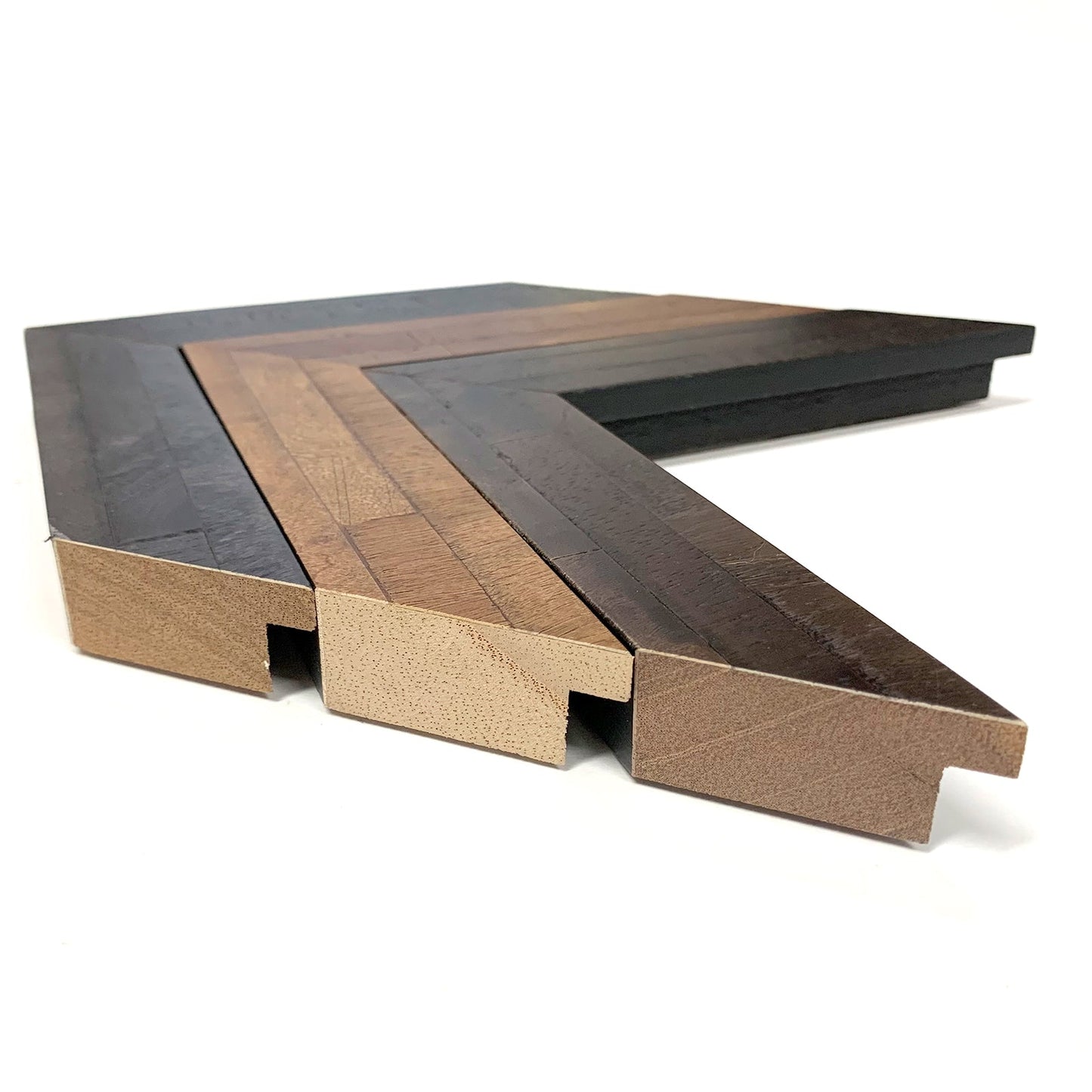 Square Timber Wood Flat Modern Veneer Photo Picture Frame 8x8" 10x10" 12x12" 14x14" size AU Made