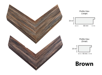 Extra Large Recycled Timber Wood Photo Picture Frame AU Made