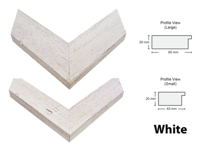 Square Recycled Timber Wood Photo Picture Frame 8x8" - 24x24" size AU Made