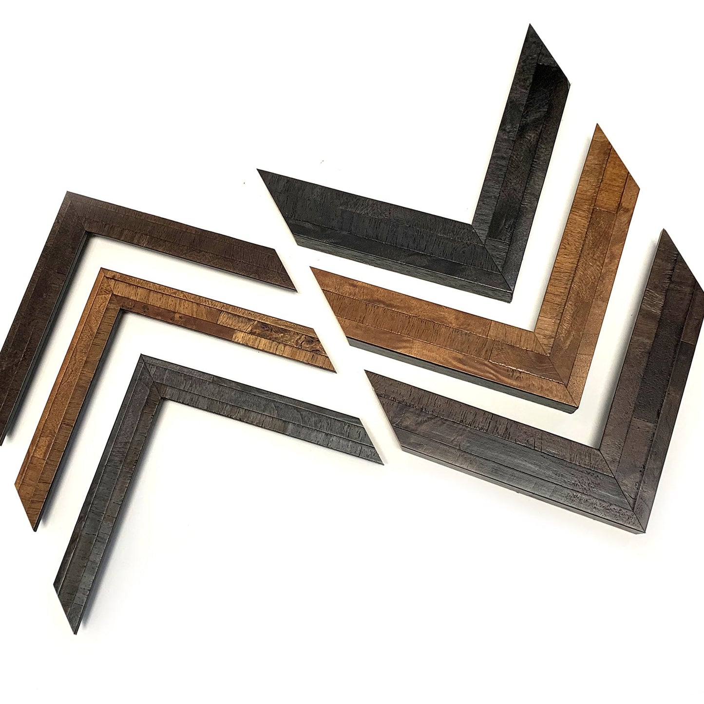 Square Timber Wood Flat Modern Veneer Photo Picture Frame 8x8" 10x10" 12x12" 14x14" size AU Made