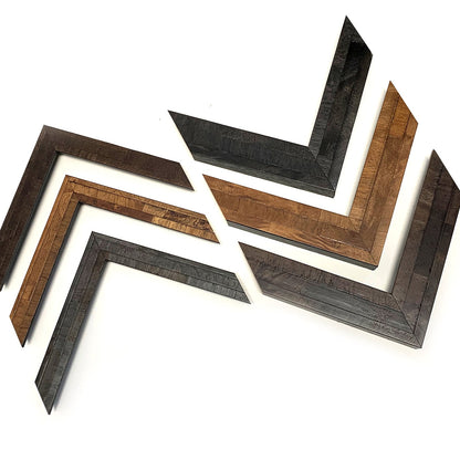 Square Timber Wood Flat Modern Veneer Photo Picture Frame 8x8" 10x10" 12x12" 14x14" size AU Made